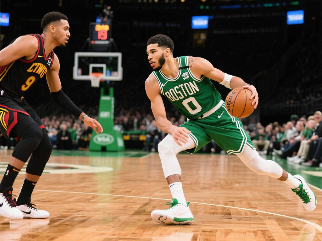 美媒质疑塔图姆超巨地位：关键时刻9中1隐身，里程碑之夜蒙羞